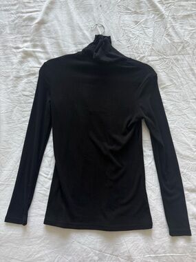 Black turtle neck shirt